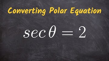 Converting Polar Equation into Rectangular Equation Pre Calculus