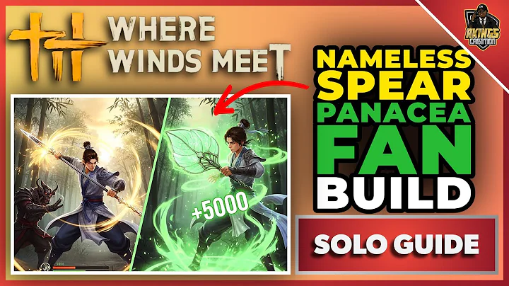 HIGH SELF-HEAL SOLO BUILD (Spear + Fan) in Where Winds Meet NOW!