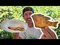 Frying WHOLE Sunfish | Bluegill Catch Clean & Cook