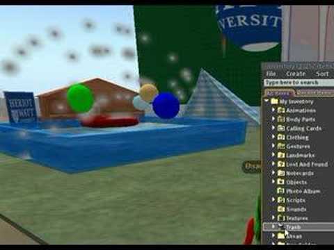 First Step in Second Life