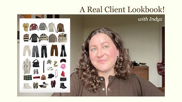 Styling a real client Lookbook with Indyx! All 10 outfits and my styling process!