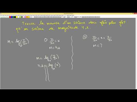 Vidéo: Quelle échelle de mesure mesure la magnitude ou la force d'un séisme en fonction des ondes sismiques ?