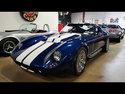 1965 Shelby Daytona Coupe Replica - YouTube