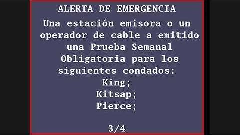 EAS Capture #159 - Comcast Required Weekly Test on Xfinity Stream