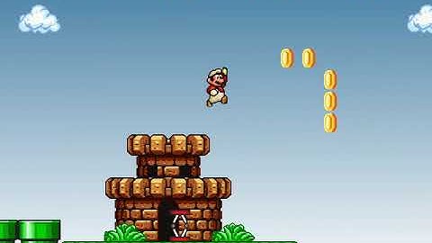 Mario Worker Remake v2.5 World MD-1 Gameplay