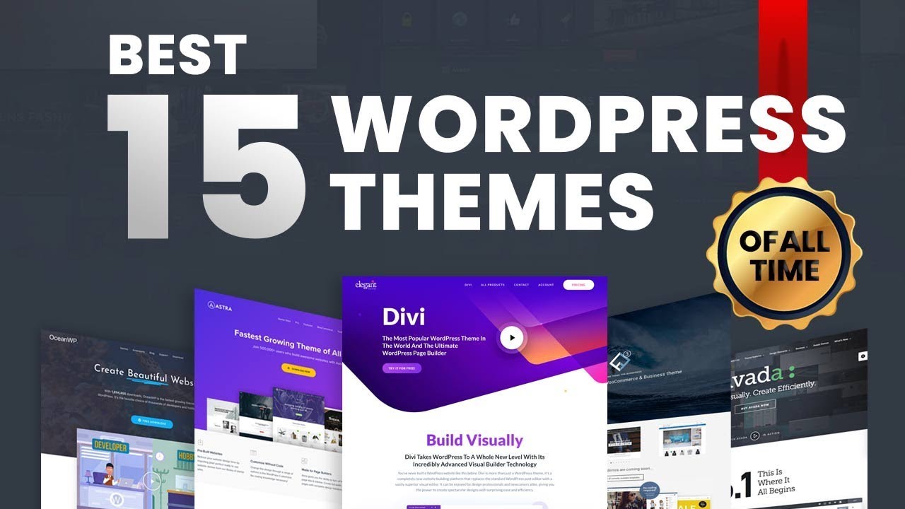 Top 15 Best and FREE WordPress Themes 2020 Of ALL TIME!😍 MUST WATCH!🔥