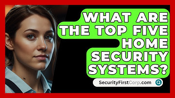 What Are The Top Five Home Security Systems? - SecurityFirstCorp.com