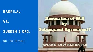 🎓Will Revocation Case (2021) | Section 70 of Indian Succession Act | Succession Law | SC Cases | ALR Update