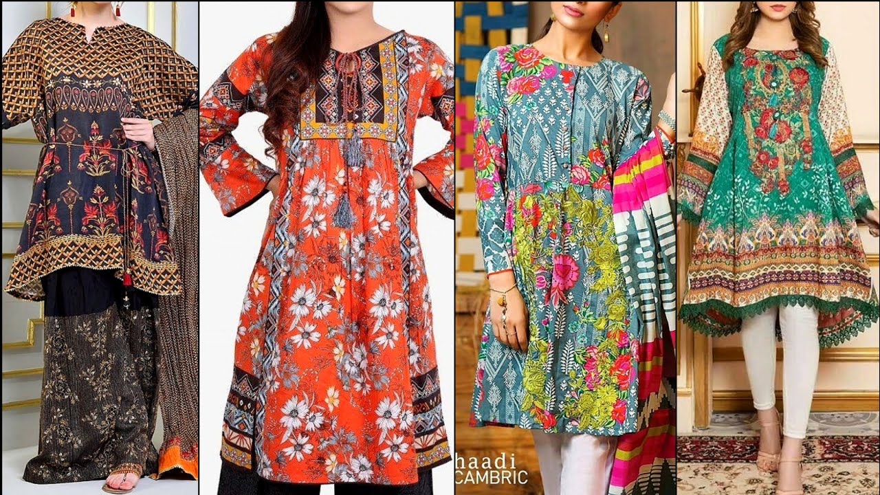 2022 Summer \u0026 Winter Short Frock Design 
