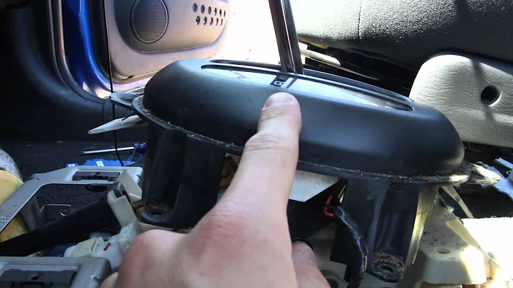 How to remove/replace transmission indicator light from PT Cruiser