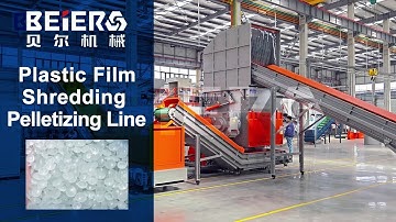 Plastic Film Shredding Pelletizing Line, PE Film Pelletizing Machine - BEIER Group