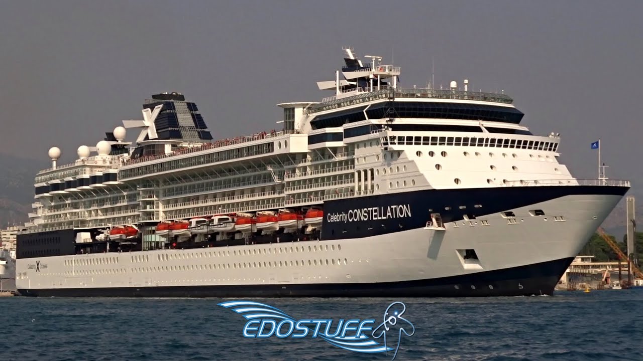 Celebrity Constellation departing Port of Split - Croatia HD - YouTube