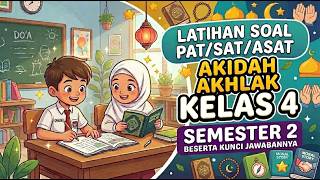 Soal Patsat Akidah Akhlak Kelas 4 Sdmi Semester 2 Kurikulum Merdeka Dan Kunci Jawabannya