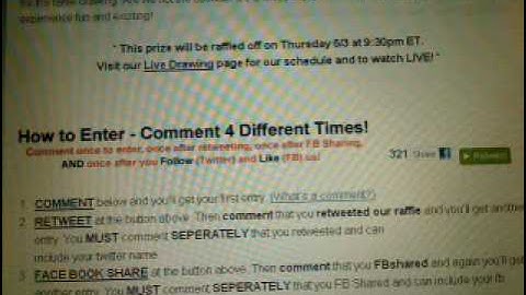 Web Hosting and Design Raffle