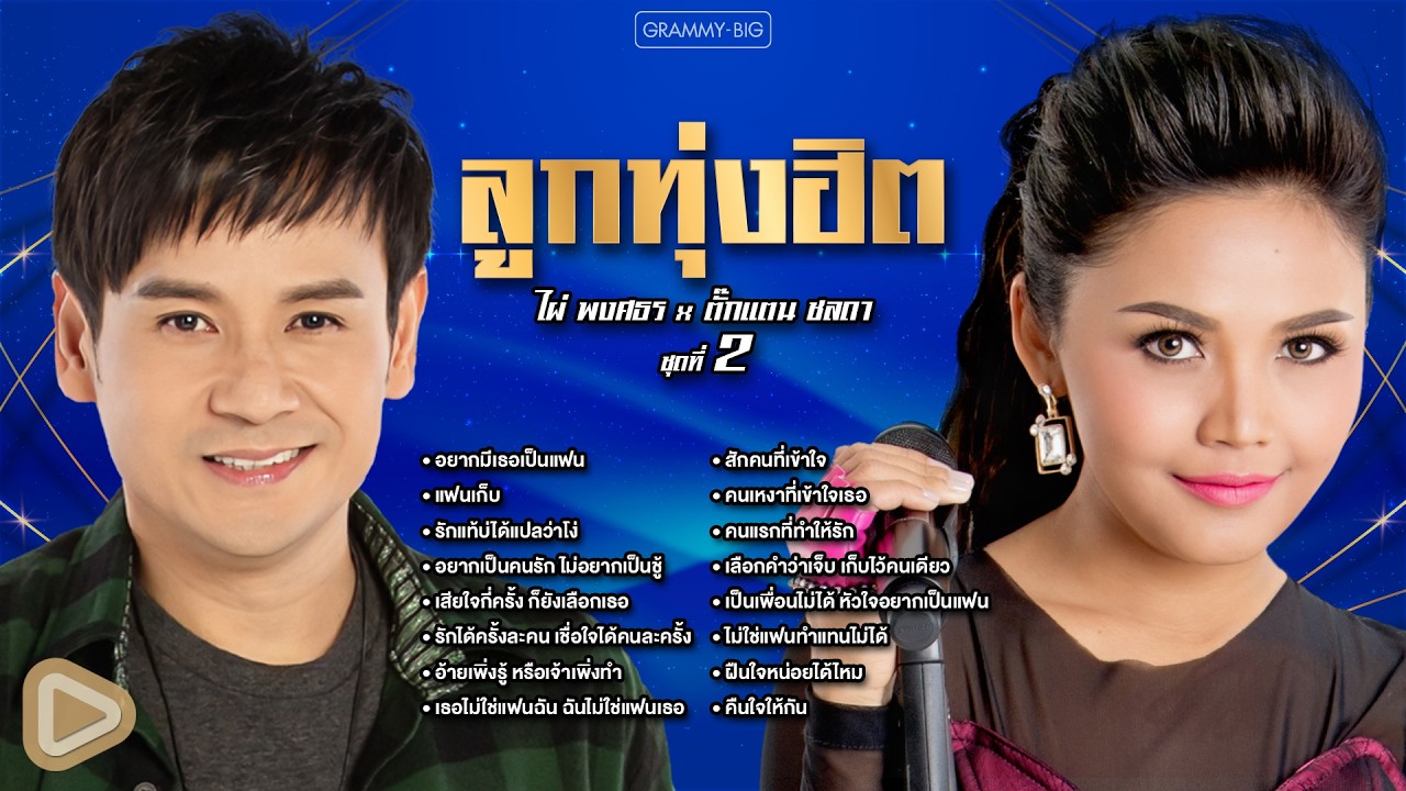 รวมเพลงลูกทุ่งฮิต ไผ่ พงศธร x ตั๊กแตน ชลดา ชุดที่ 2 l อยากมีเธอเป็นแฟน, แฟนเก็บ [Longplay]