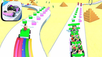 Assemble Run 3D Gameplay 💃✈️🚗 All Levels 48-49