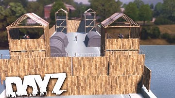 BUILDING the FIRST HUGE BRIDGE BASE!! - DayZ - Episode (2/3)