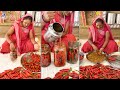 Red Chili Pickle Recipe - Athela Marcha recipe - Athana Recipe #recipe #athana #pickles #marchas