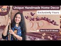 Unique Handmade Home Decor Showpiece | Best Out Of Waste | Wall Hanging DIY