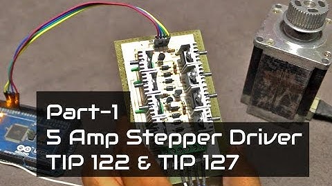 5 Amp Stepper Motor Driver - Part 1 -  Building h-bridge circuit board