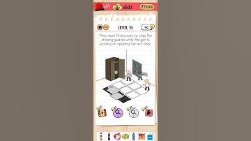 Brain test 2 game prison escape game level 19 #braintest #braintest2 #youtubeshorts #shots