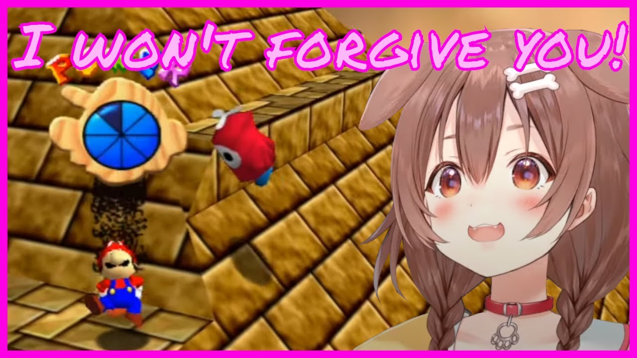 Korone goes Pyramid sightseeing with her BFF Shy Guy [Hololive]