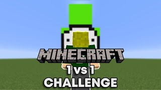 SIAPA YANG LEBIH JAGO DI MINECRAFT ? MINECRAFT 1VS1 CHALLENGE