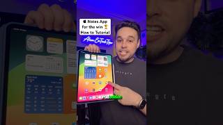 Notes App Tips and Tricks on iPad 🤩 #ipad #ipadnotes #notesapp #notes #techtips #shorts