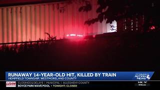Investigation underway after person killed by train in Westmoreland County
