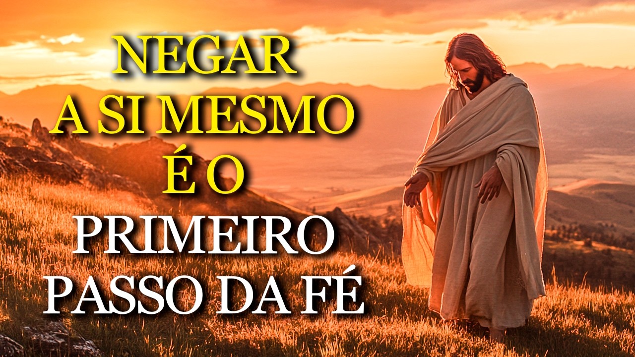 O SEGREDO da FÉ VERDADEIRA começa quando você NEGA a si mesmo | Ensinamentos de JESUS