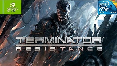 Terminator: Resistance | GT730 2GB DDR3 | Core 2 Quad Q9400 | 6GB RAM DDR2