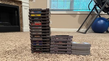 My NES, SNES and N64 Game Collection