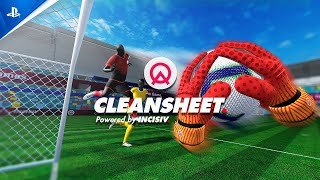 CleanSheet Soccer  Launch Trailer | PS VR2 & PSVR Games