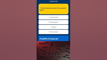 Virtual Keyboards protect the computer against
