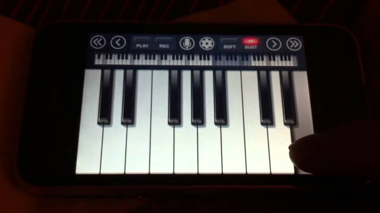 Kanye west-runaway piano notes for iphone - YouTube