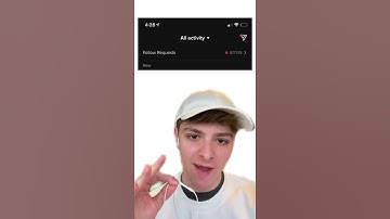 I have the most follow requests on tiktok #shorts