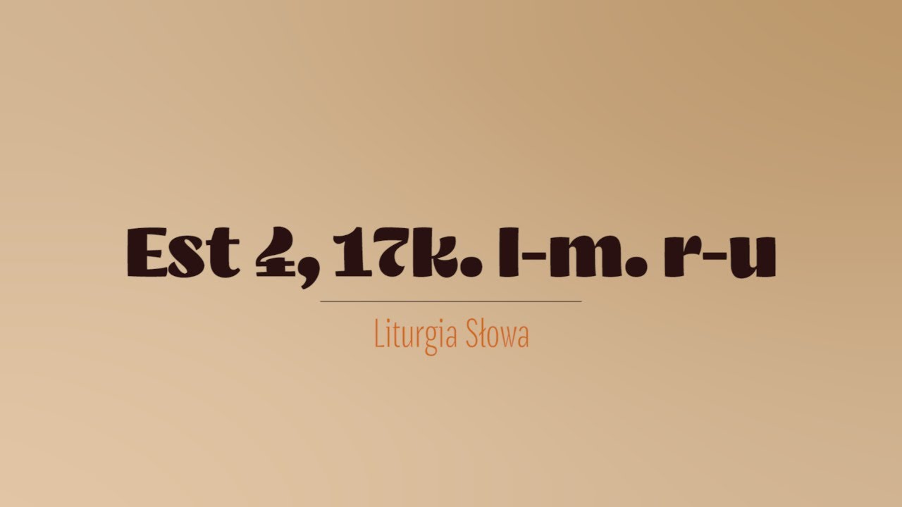 #PierwszeCzytanie | 26 lutego 2026