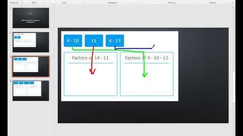 8th Grade Math IXL A8 Sort Factors of Numerical Expressions