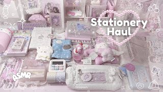 Cute Stationery Haul 🍥 | unboxing with me! (immersive ASMR)