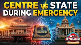 Aapatkaal ke dauran Kendra–Rajya sambandh   Article 352, 356,360 Centre-State Relation in Emergency 
