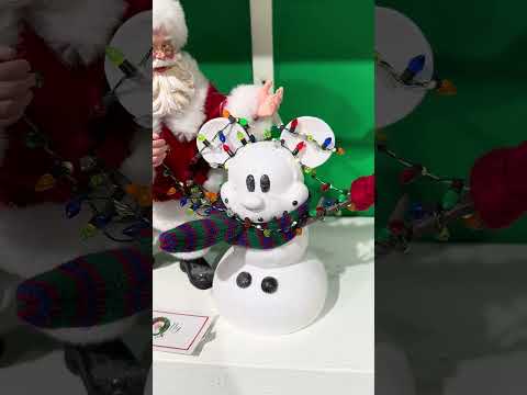 Department 56 Possible Dreams Santa Creating Magic Mickey Mouse Snowman 6010240