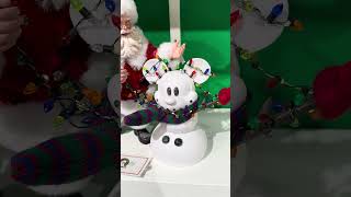 Department 56 Possible Dreams Santa Creating Magic Mickey Mouse Snowman 6010240