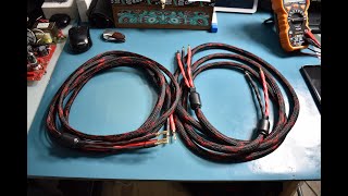 KK Cable k4B-2B Bi-Wire Speaker Cable (2 Banana Plugs *quick review*