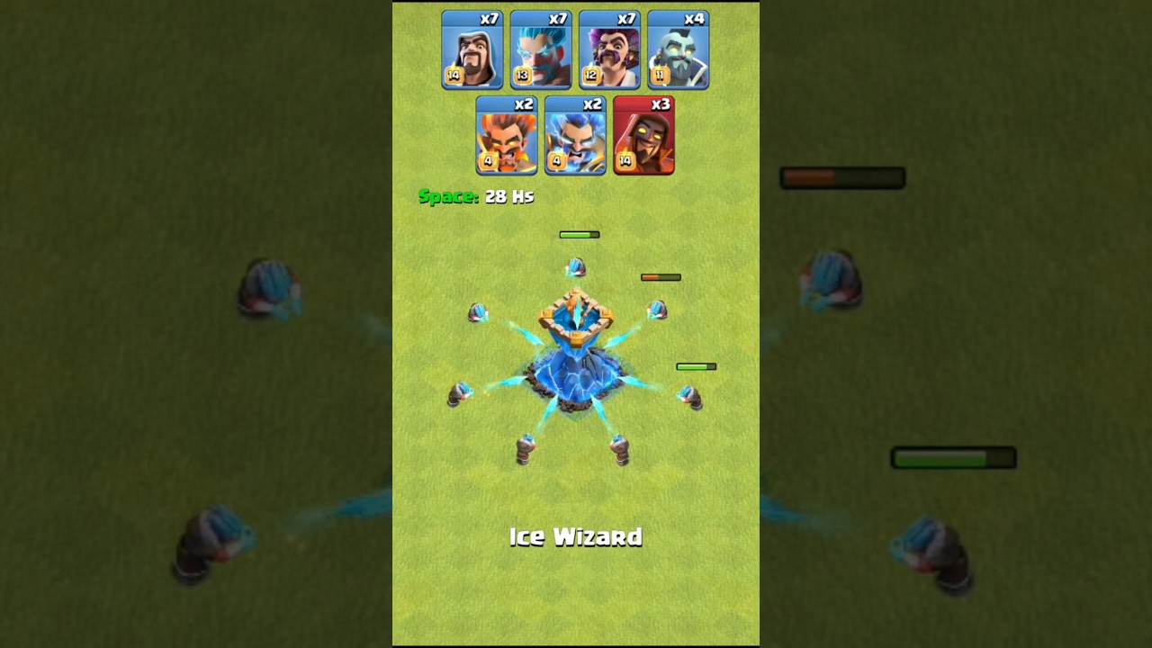 Super Wizard Tower vs. Every Type of Wizard!