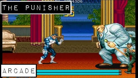 The Punisher - 1993 Arcade Game - Full Playthrough - 1 Player