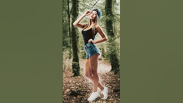 Generative Fill Change model Background in a few seconds #photoshop #generative #generativefill