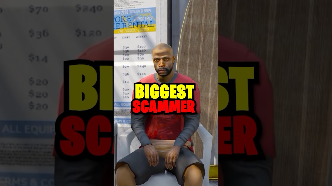 Самый большой мошенник в GTA 5…
