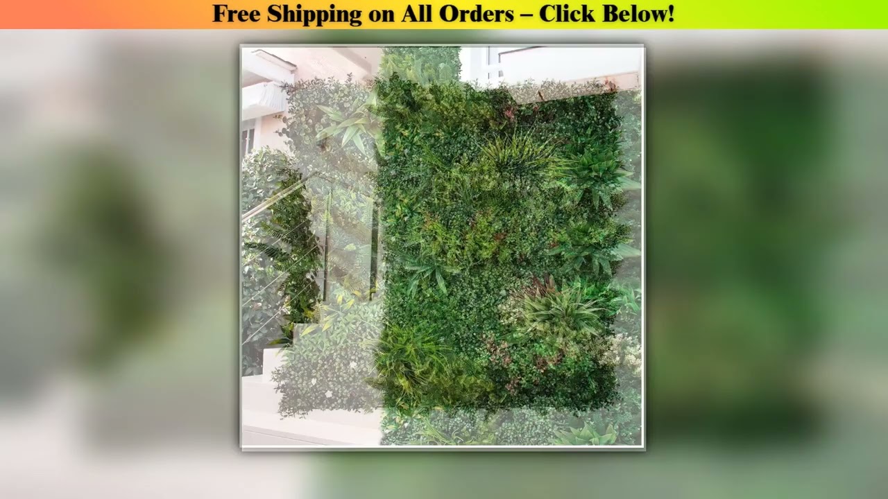 Nortene |   Grazing vertical garden 100 x 100 cm nortene |   Wall decoration |   Modern design |