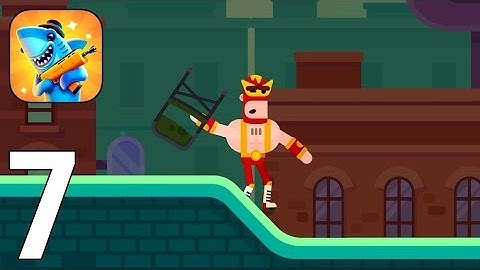 Bowmasters Gameplay Walkthrough Part 7 - Spectacular Luchano [iOS/Android Games]