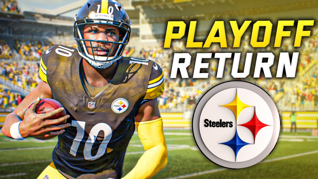 Making our Playoff Return After an INCREDIBLE Season | Madden 26 Steelers Franchise Rebuild | 54